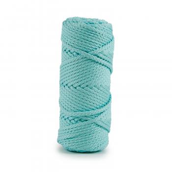 Kordel geflochten Ø 5mm Neonaqua